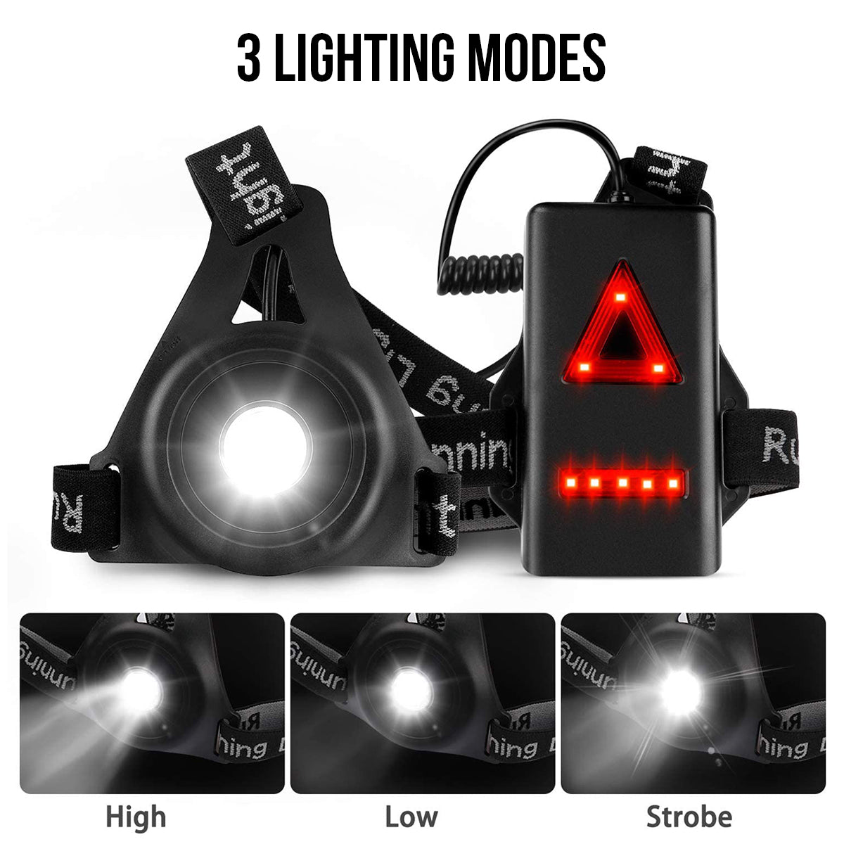 Harnais De Sport Avec Led Onamaste