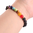 Bracelet De Yoga En Pierres Volcaniques Onamaste