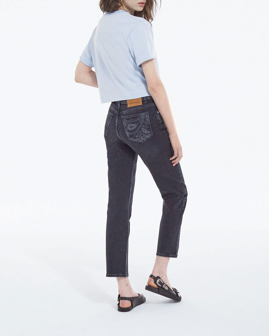 The Kooples - Jean Droit Cropped - Femme