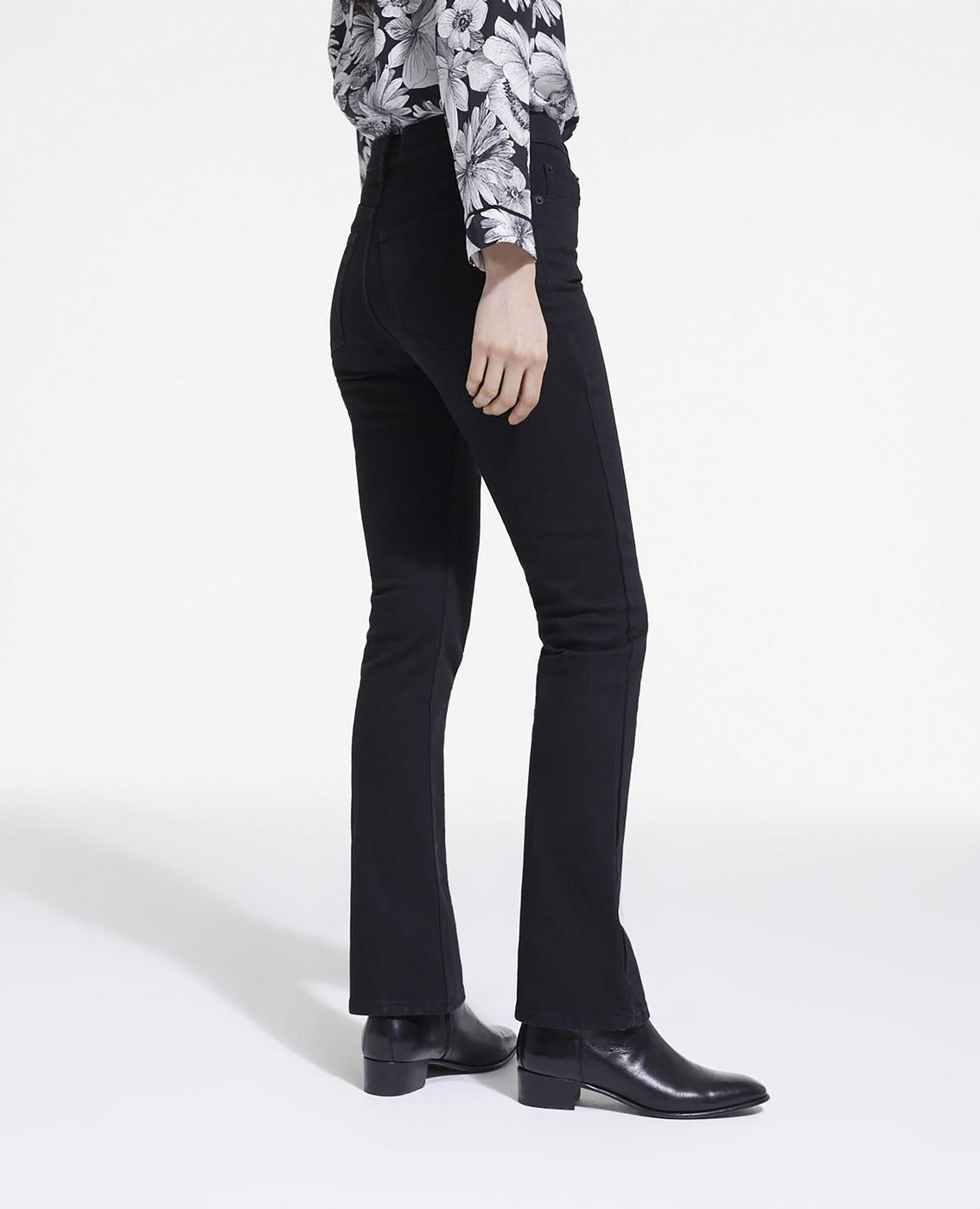 The Kooples - Jean Bootcut - Noir - Femme