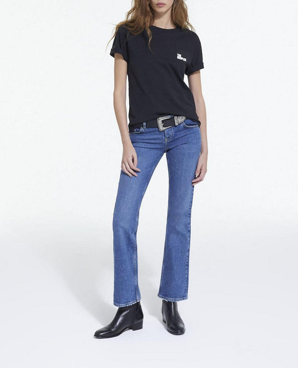The Kooples - Jean Bootcut - Bleu - Femme