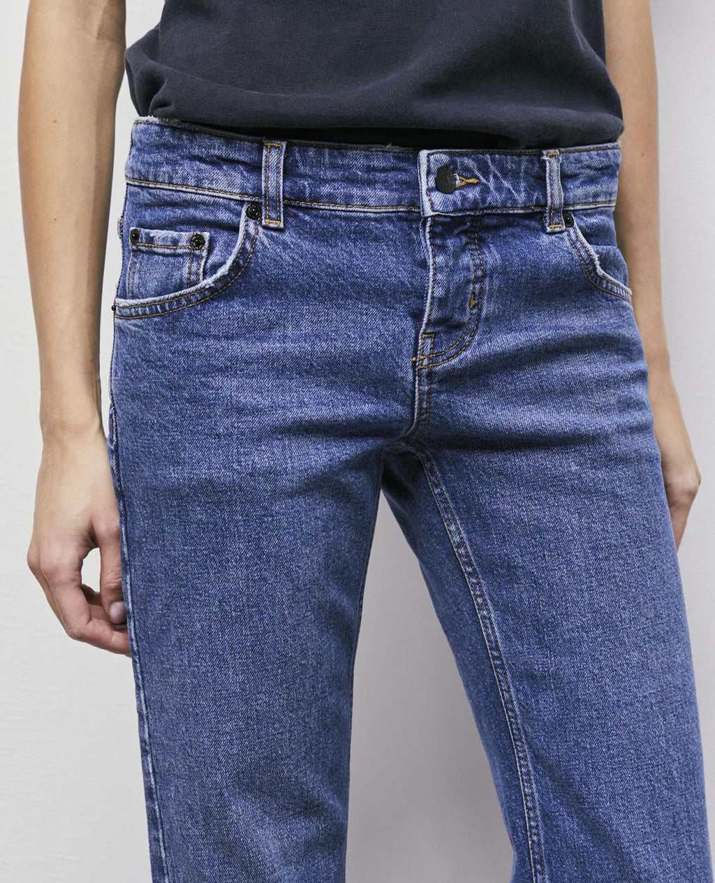 The Kooples - Jean Bootcut - Bleu - Femme