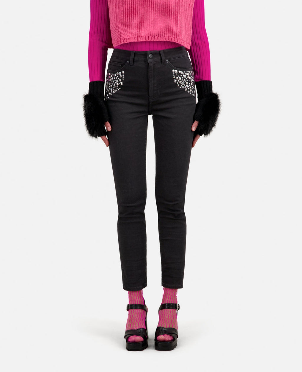 The Kooples - Jean - Noir - Femme