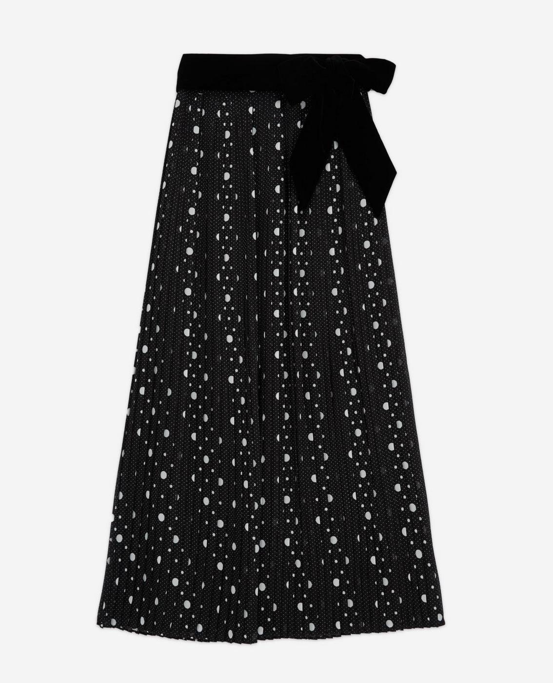 The Kooples - Jupe Plissée - Noir - Femme