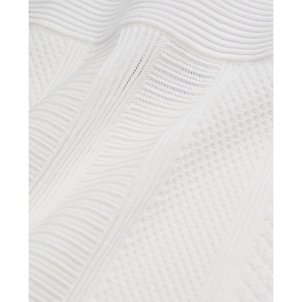 The Kooples - Jupe Trapèze Taille Haute - Blanc - Femme