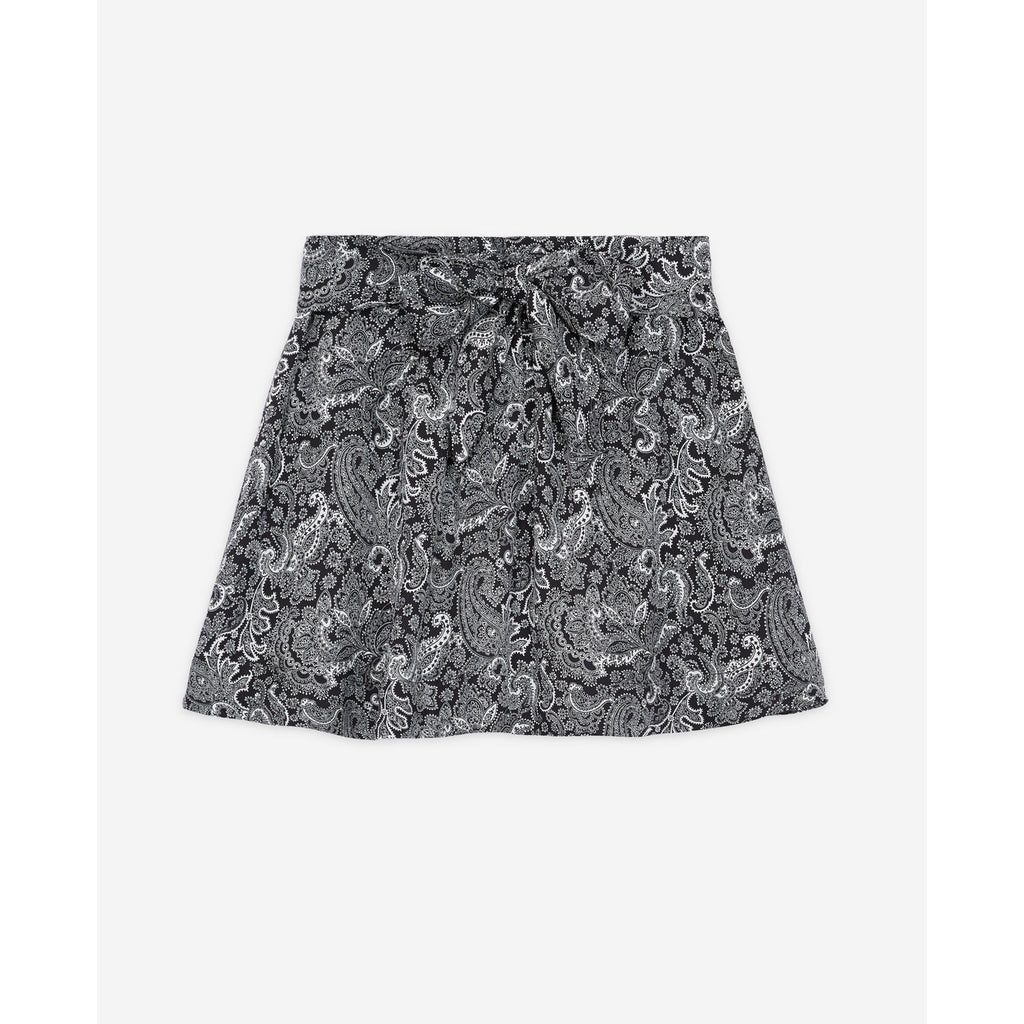 The Kooples - Minijupe Taille Haute - Noir Et Blanc - Femme