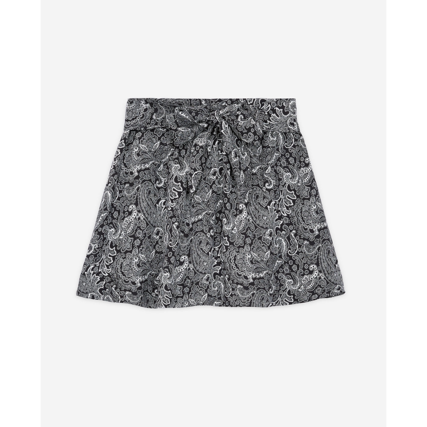 The Kooples - Minijupe Taille Haute - Noir Et Blanc - Femme
