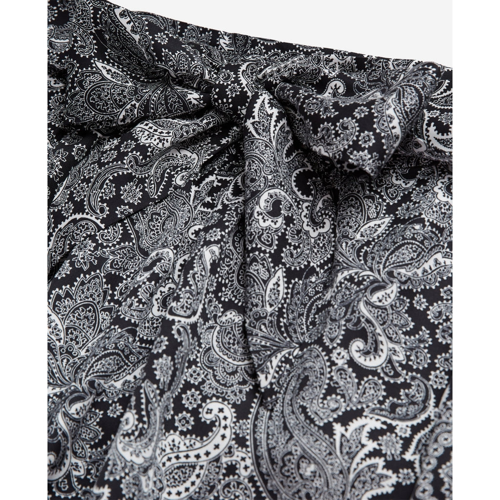 The Kooples - Minijupe Taille Haute - Noir Et Blanc - Femme