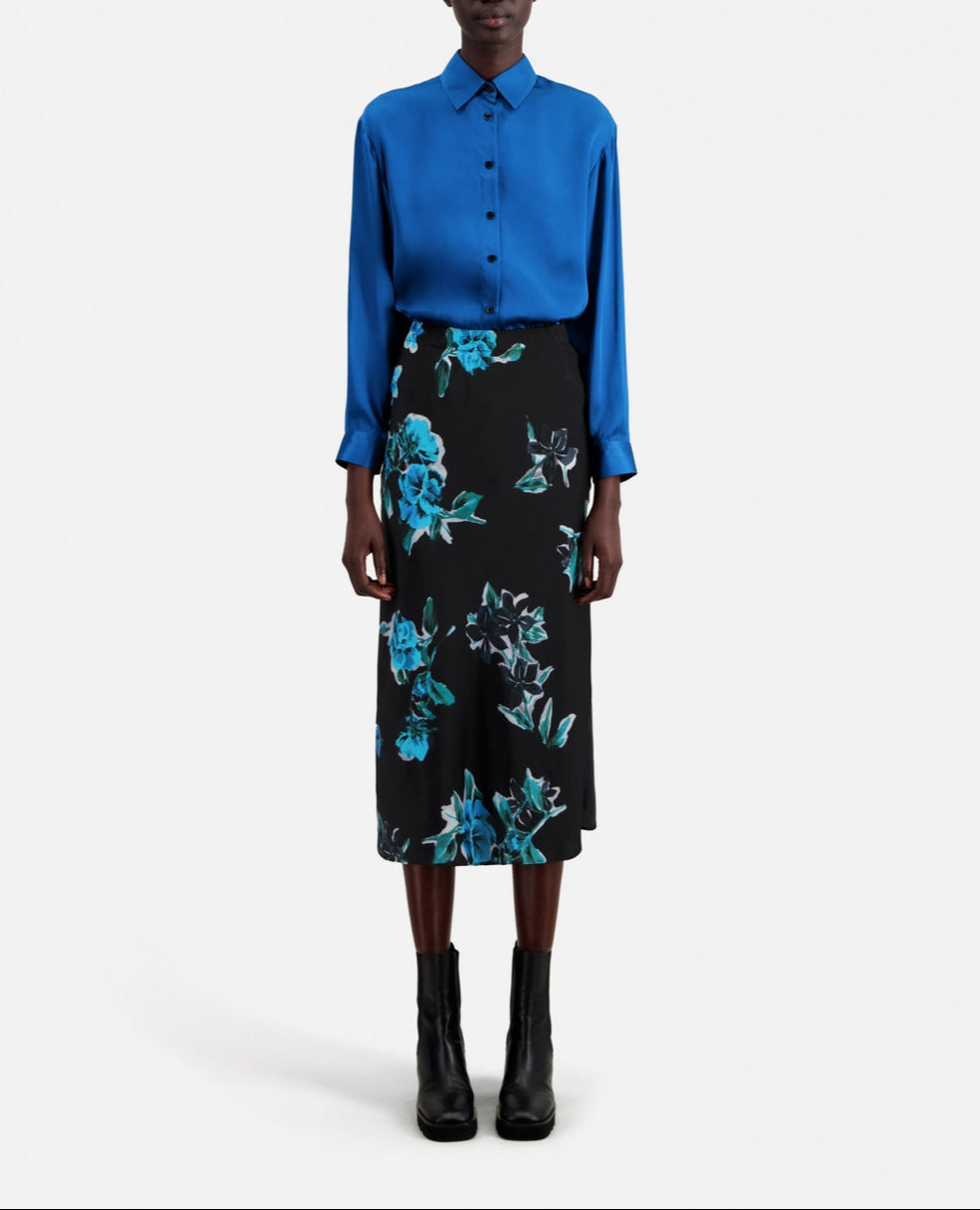 The Kooples - Jupe Longue - Noir - Femme