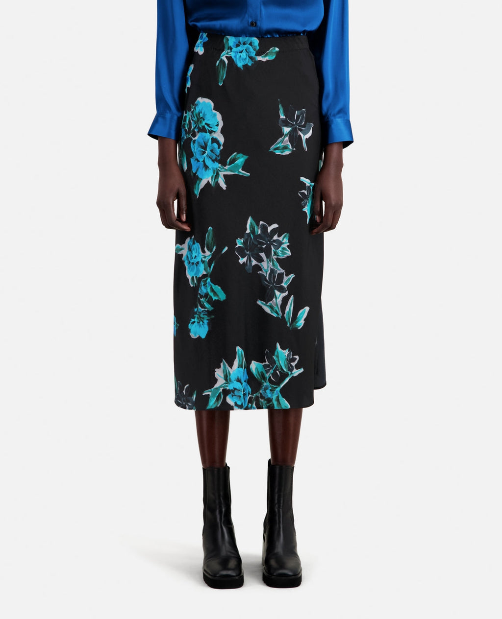 The Kooples - Jupe Longue - Noir - Femme