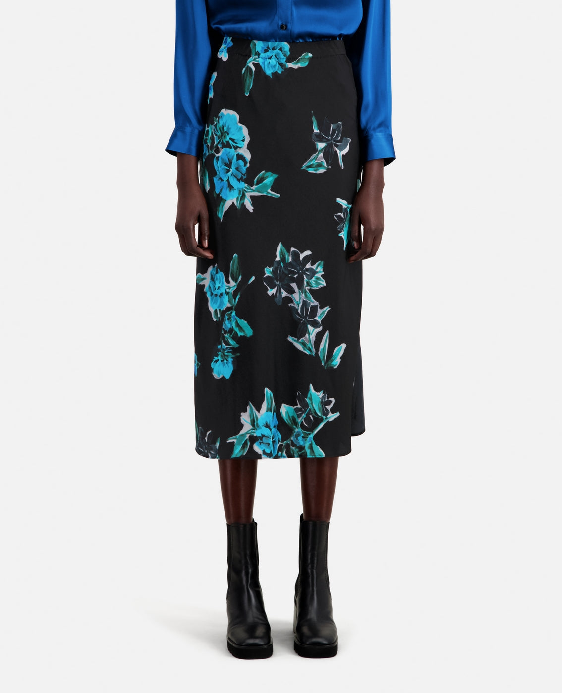 The Kooples - Jupe Longue - Noir - Femme