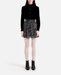 The Kooples - Jupe Patineuse - Noir - Femme