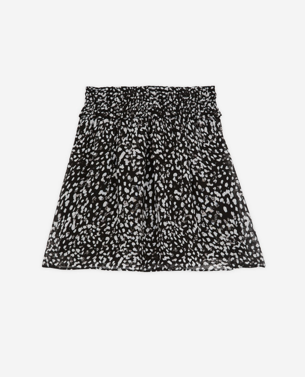 The Kooples - Jupe Patineuse - Noir - Femme