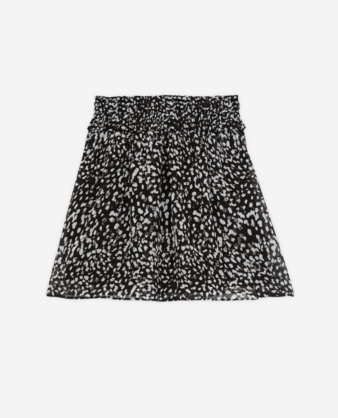 The Kooples - Jupe Patineuse - Noir - Femme