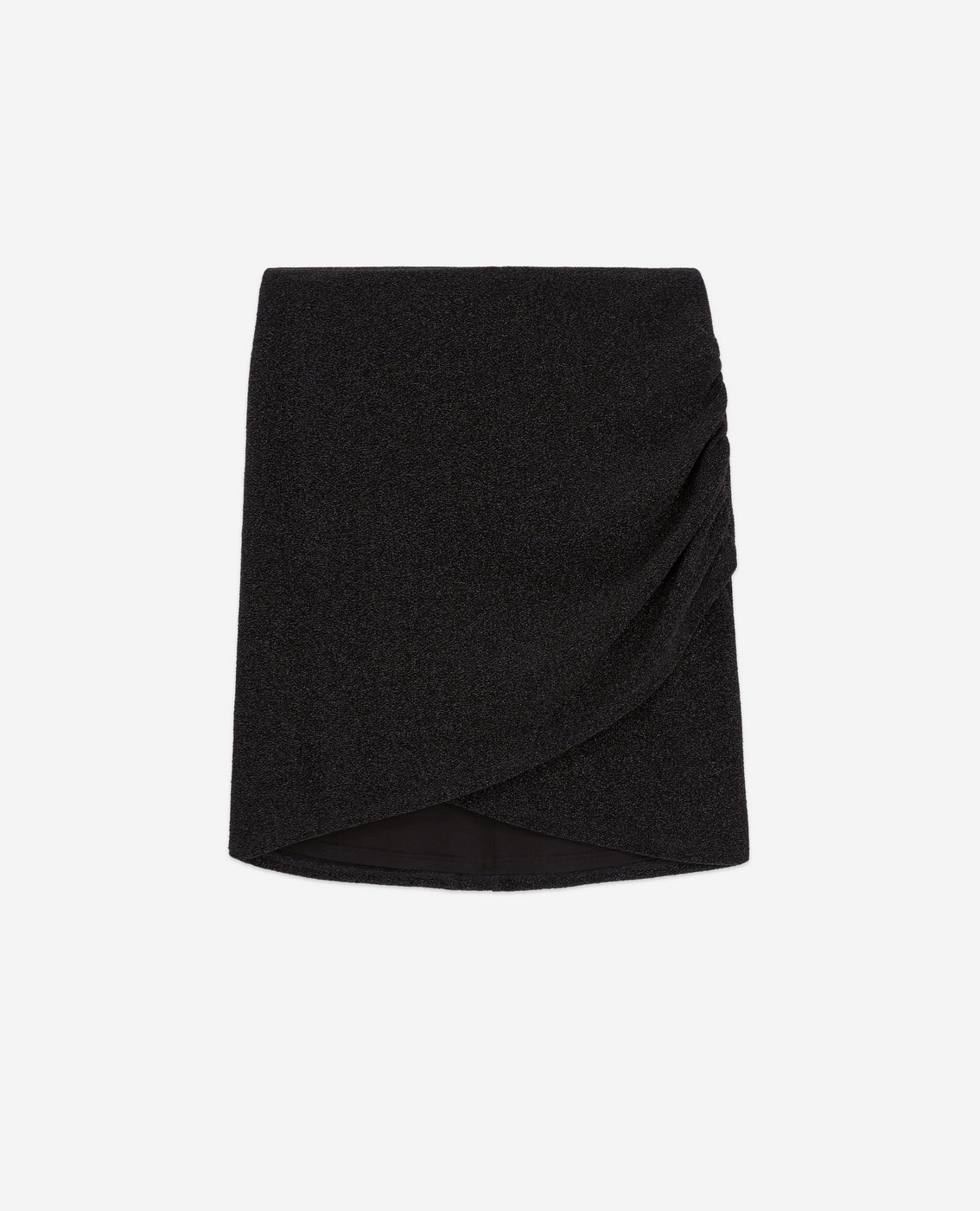 The Kooples - Jupe Portefeuille - Noir - Femme