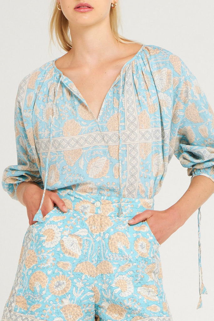 Blouse Flavie - Blue