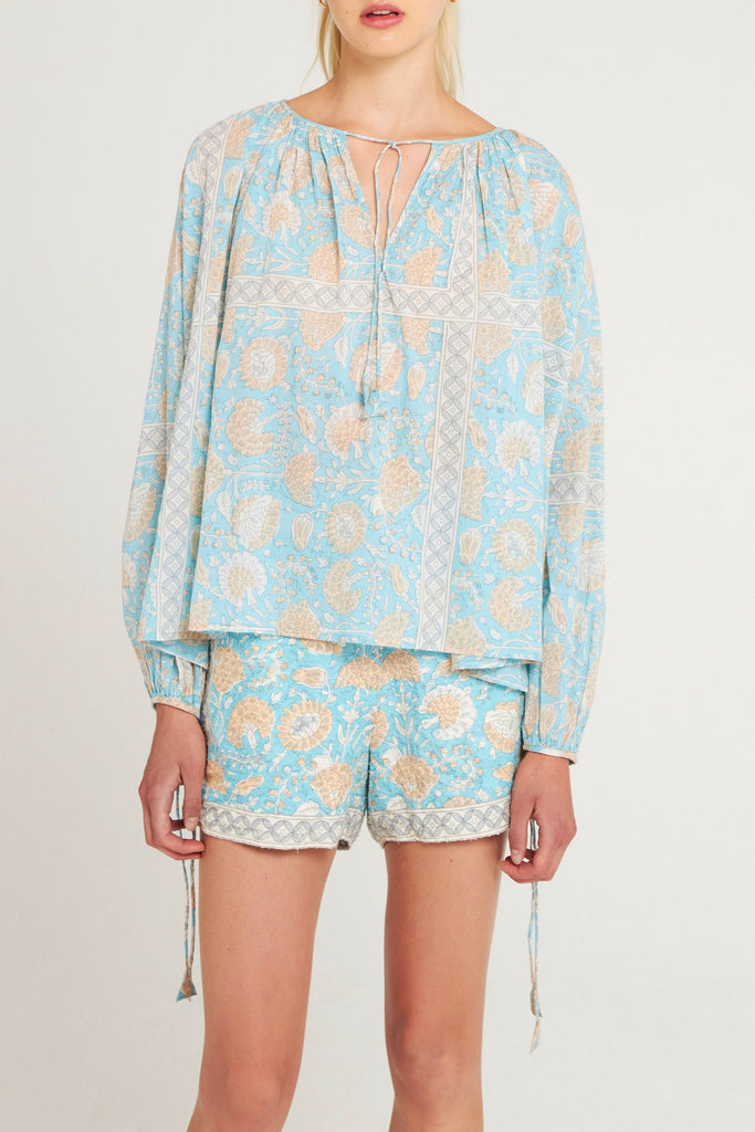 Blouse Flavie - Blue