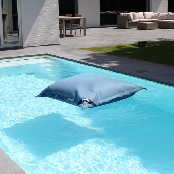 Pouf Flottant Beanbag Piscine - 130x130cm - Petrole