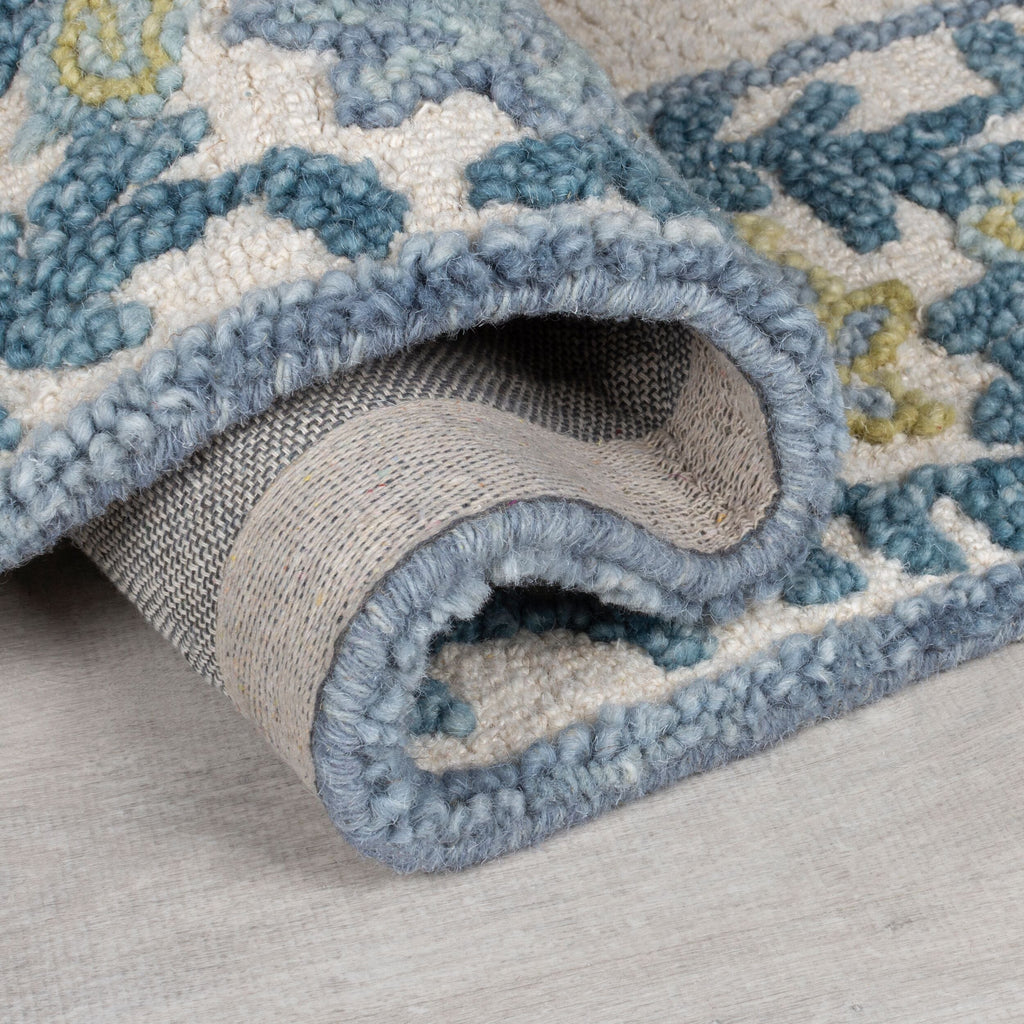 Myla - Tapis Floral En Laine