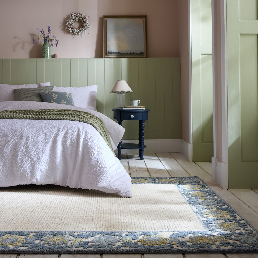 Myla - Tapis Floral En Laine