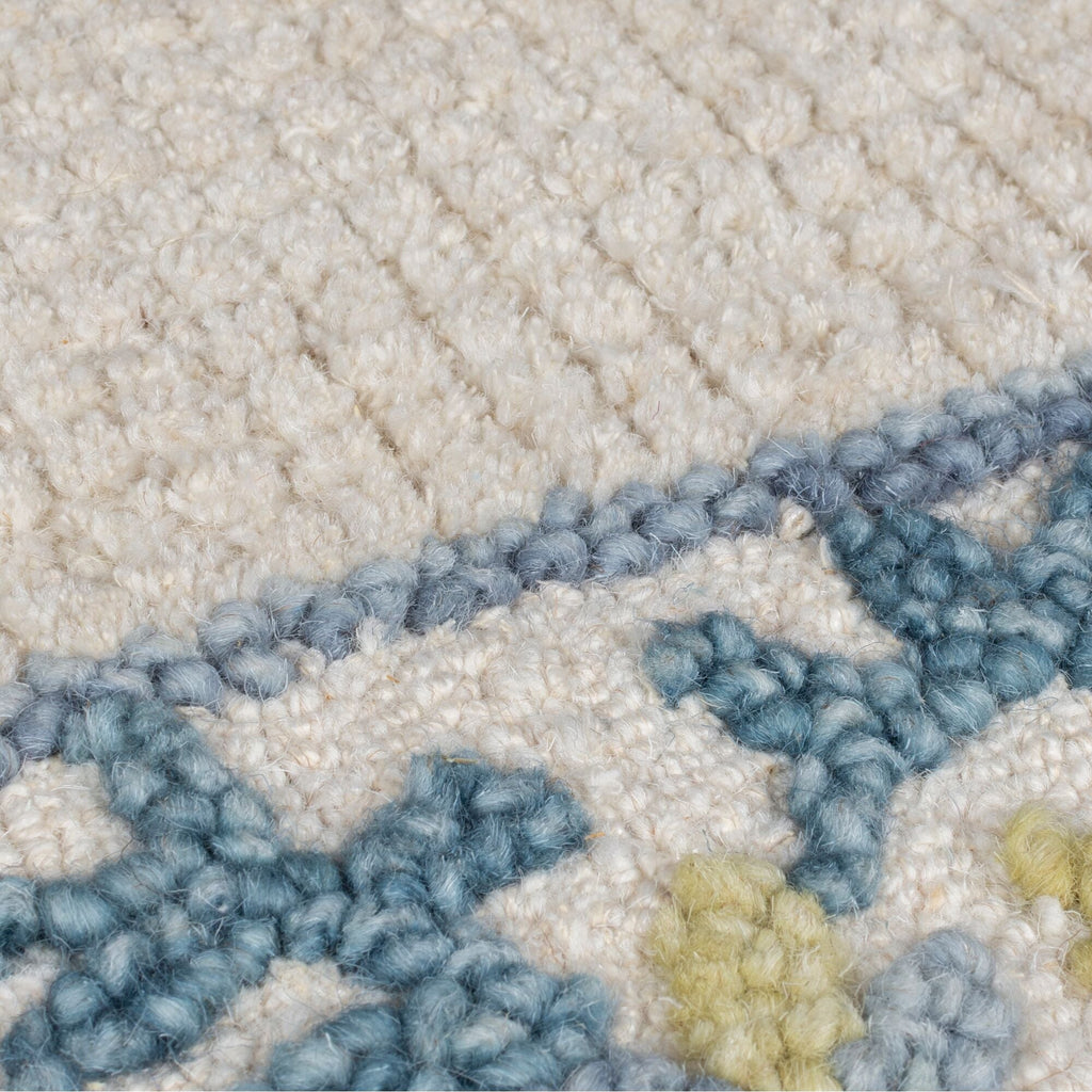 Myla - Tapis Floral En Laine
