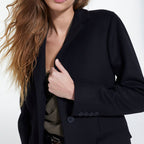 The Kooples - Manteau Long Ajuste Avec Col Crante - Femme