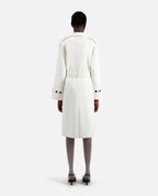 The Kooples - Manteau Longue En Laine Double Face - Femme