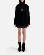 The Kooples - Manteau En Laine - Noir - Femme