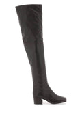 Lemaire - Bottes Lemaire Leather Cuissardes Boots