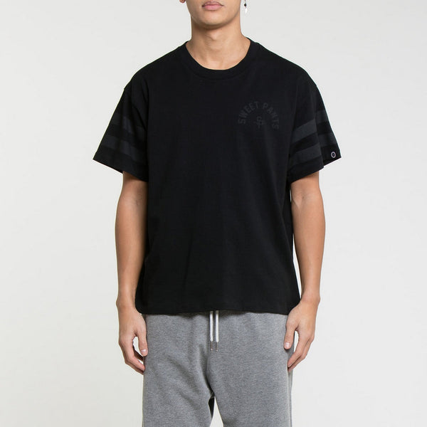 Tee-Shirt Football - Black - Mixte