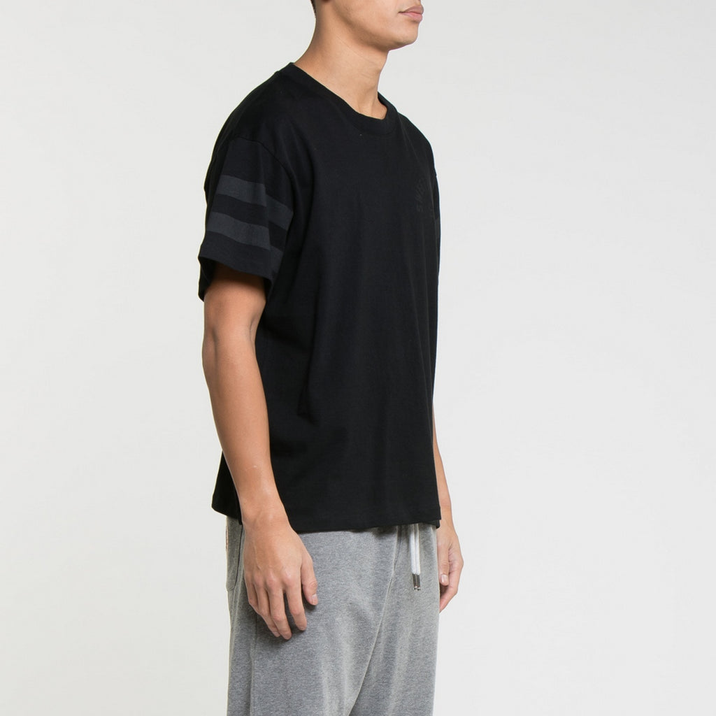 Tee-Shirt Football - Black - Mixte