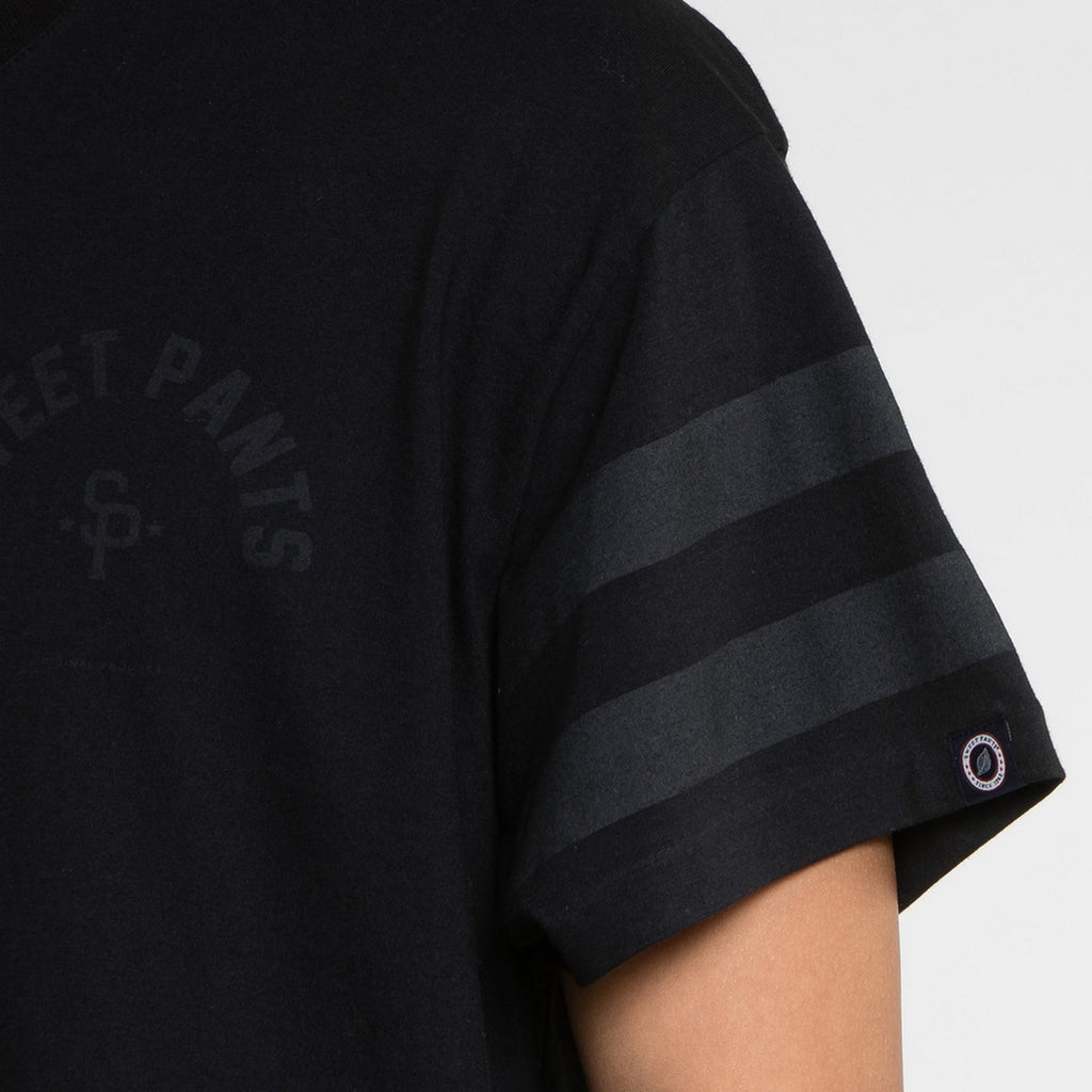 Tee-Shirt Football - Black - Mixte
