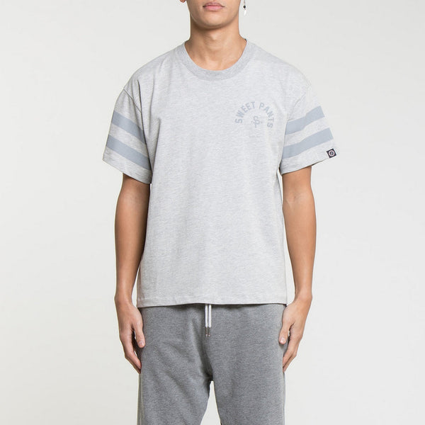 Tee-Shirt Football - Grey Marl - Mixte