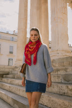Foulard Elena - Rose