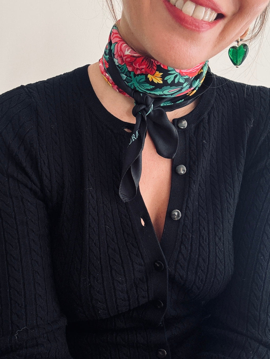 Foulard Pivonka - Noir