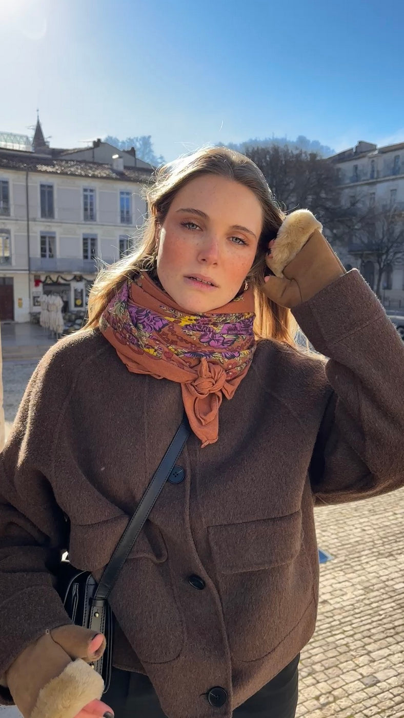 Foulard Slave - Chocolat