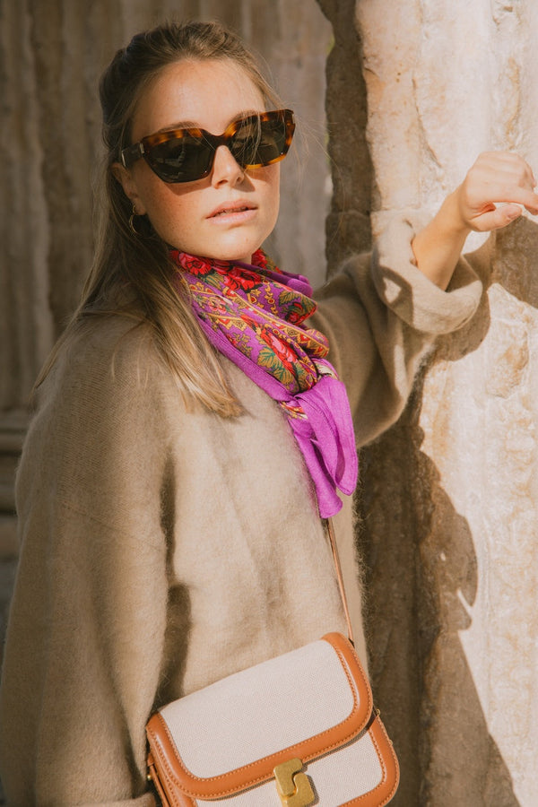 Foulard Slave - Violet