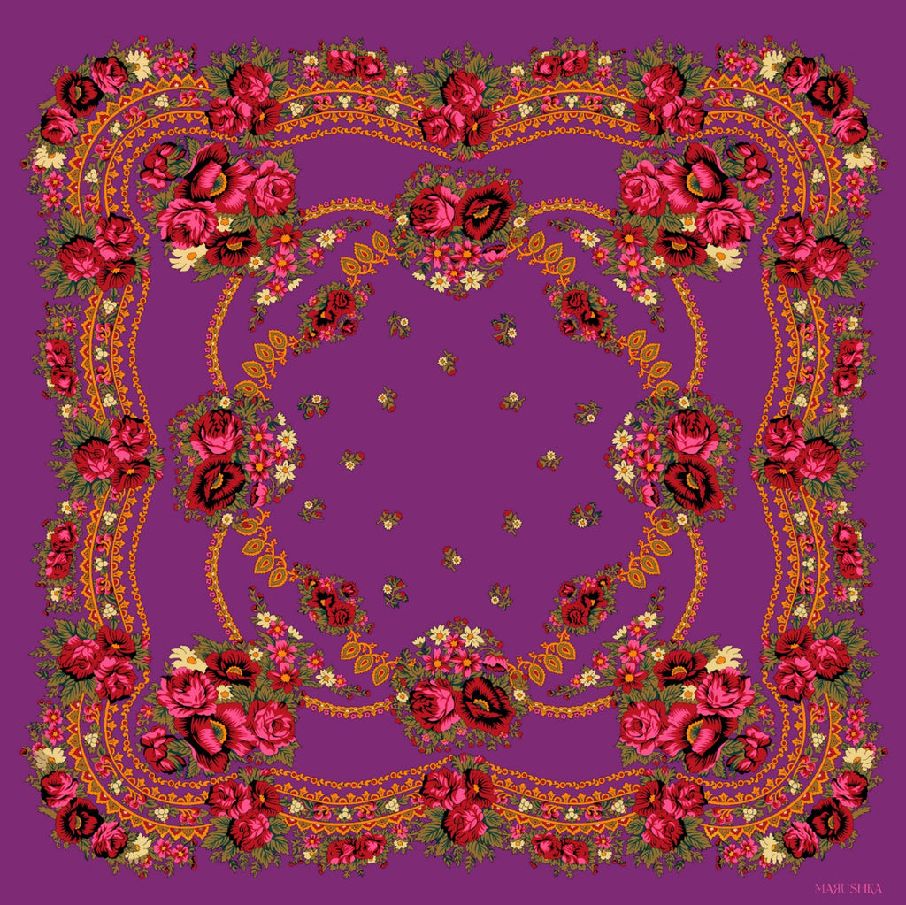 Foulard Slave - Violet