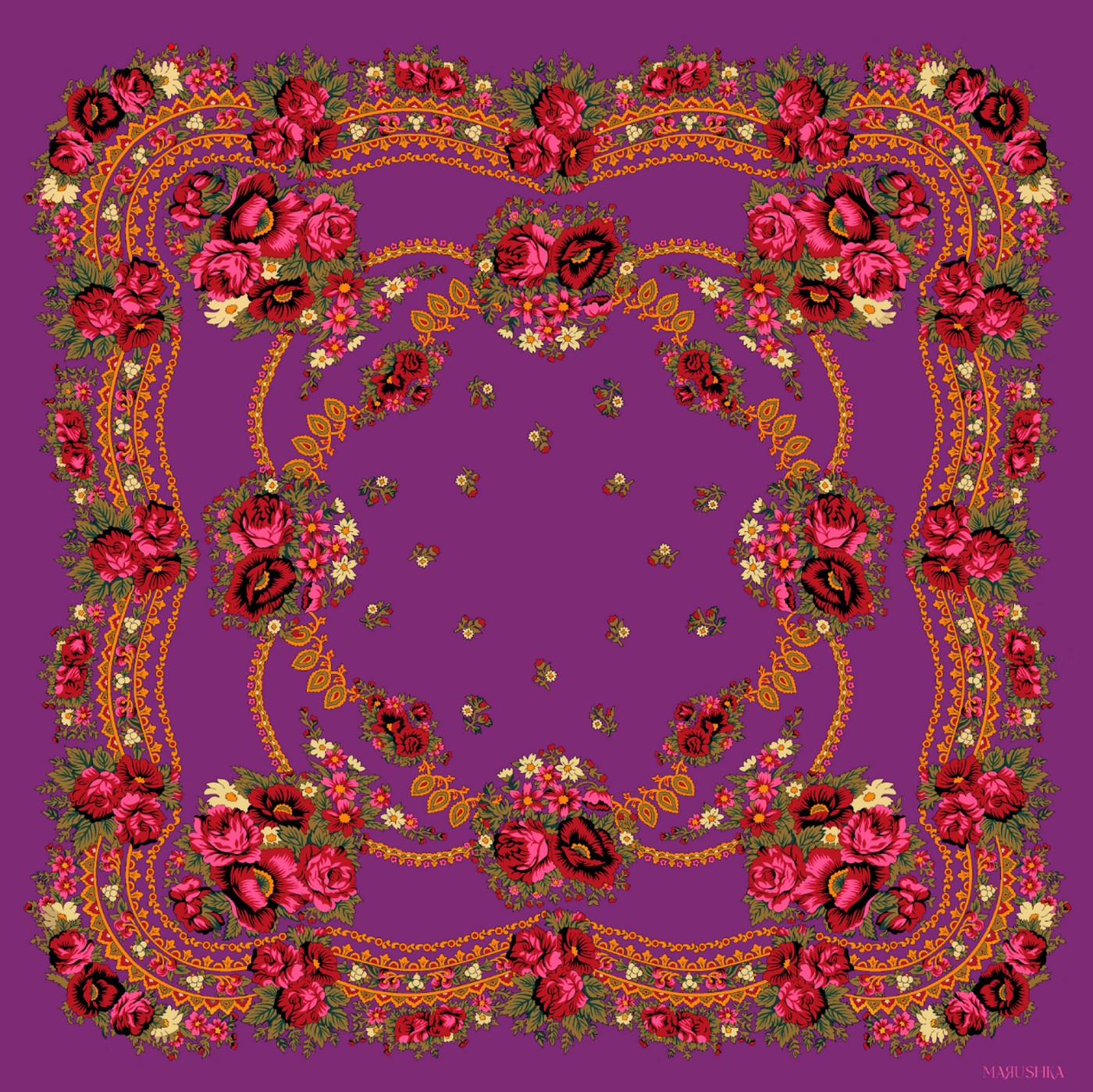 Foulard Slave - Violet