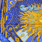 Foulard Hermès "Carpe Diem" Joachim Metz 1994