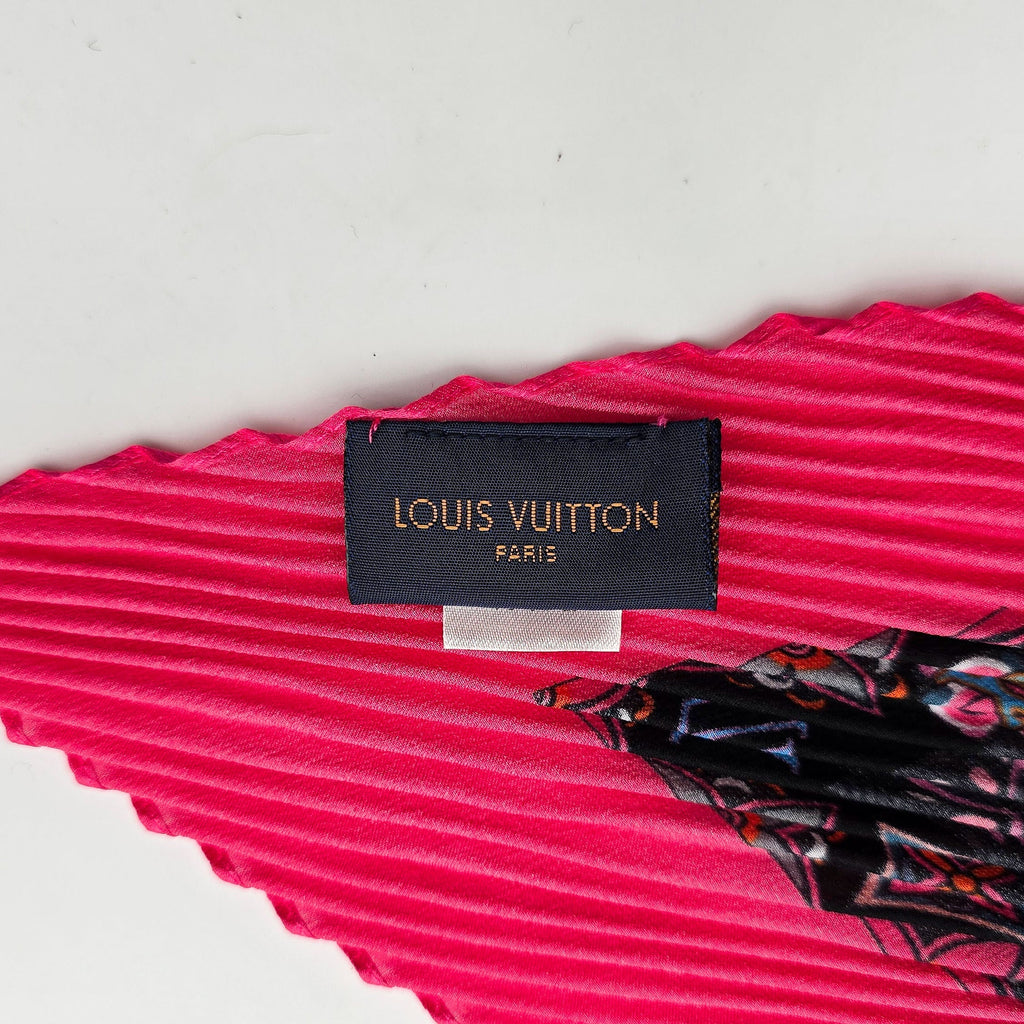 Foulard Plissé Louis Vuitton Soie