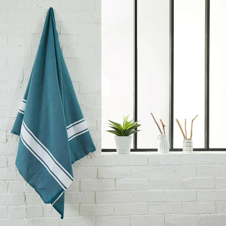 Fouta Classique - Bleu Canard