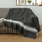 Fouta Xxl Classique - Noir