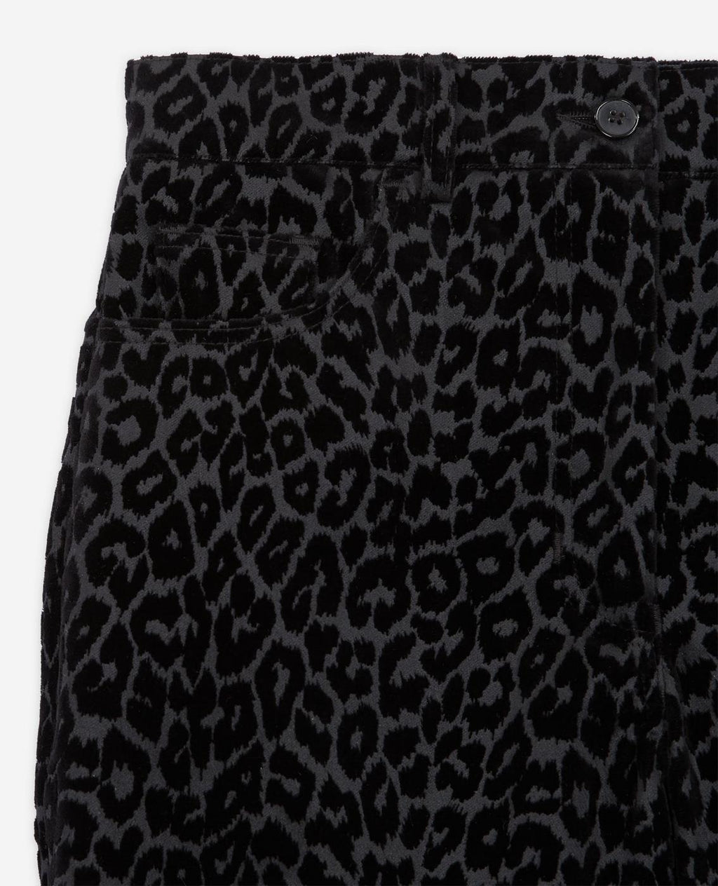 The Kooples - Pantalon Bootcut - Noir Et Gris Foncé - Femme
