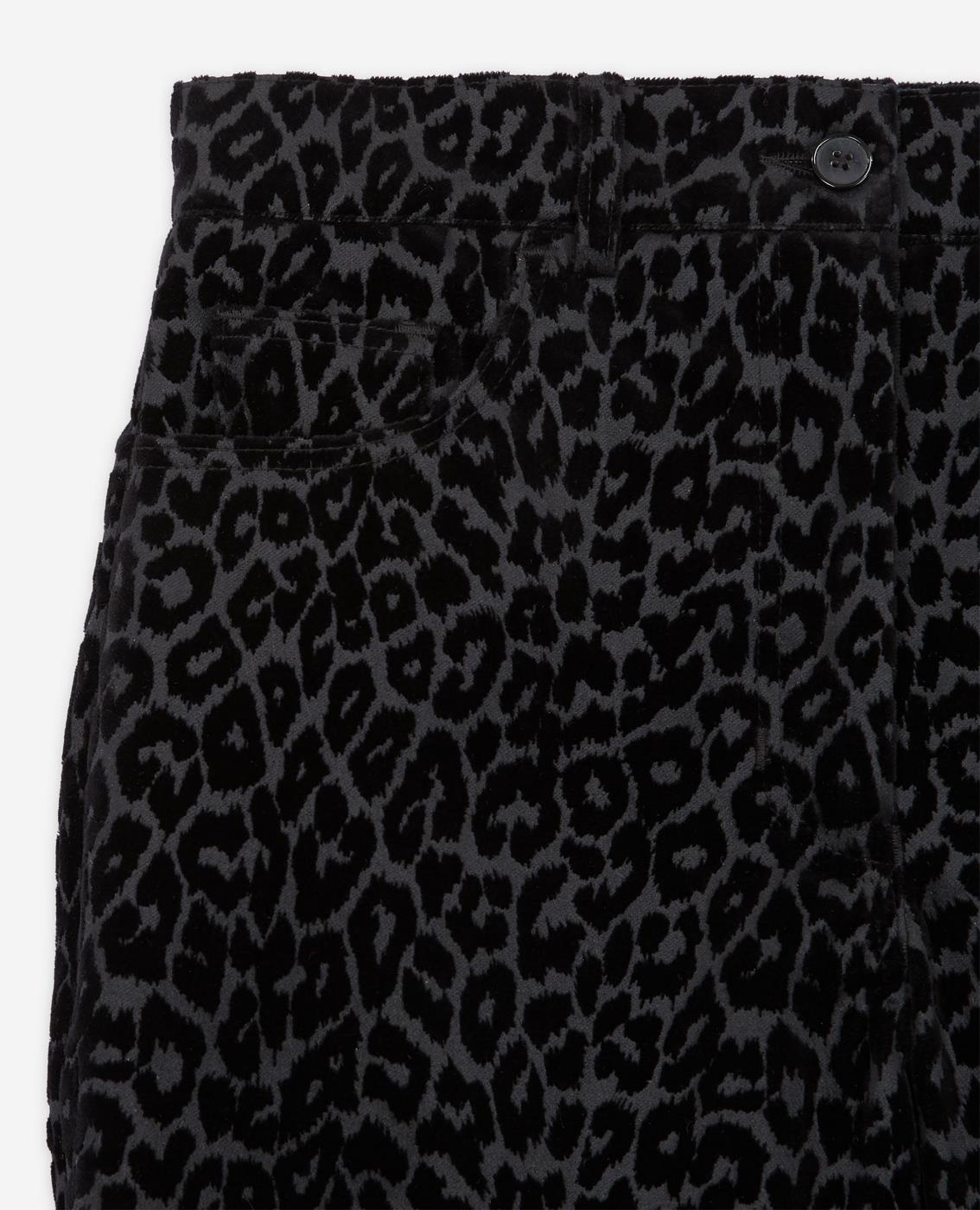 The Kooples - Pantalon Bootcut - Noir Et Gris Foncé - Femme