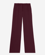 The Kooples - Pantalon De Costume - Bordeaux - Femme