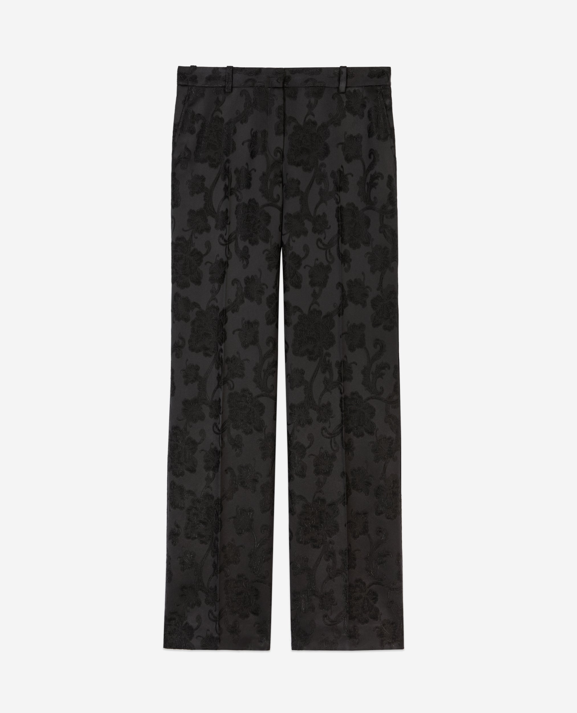 The Kooples - Pantalon De Costume Taille Haute En Jacquard