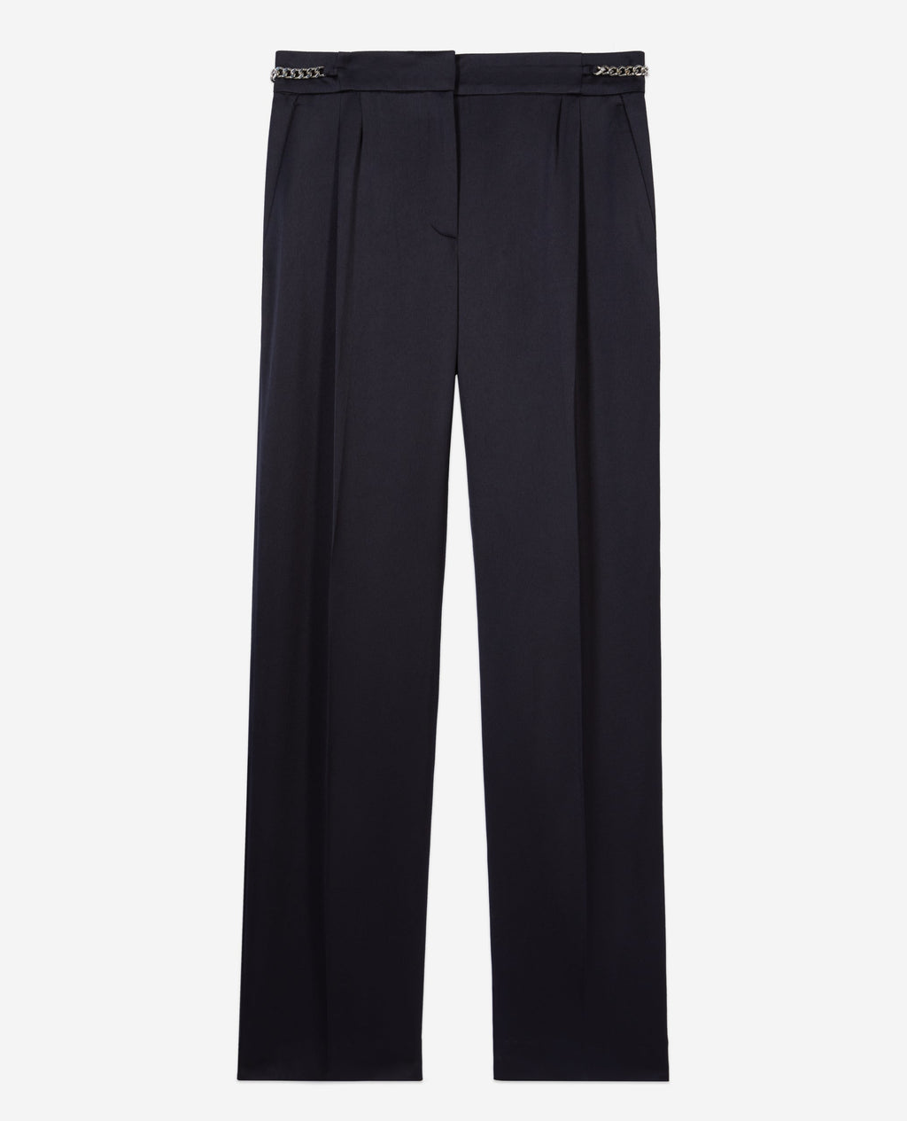 The Kooples - Pantalon A Pinces Fluide Avec Chaine