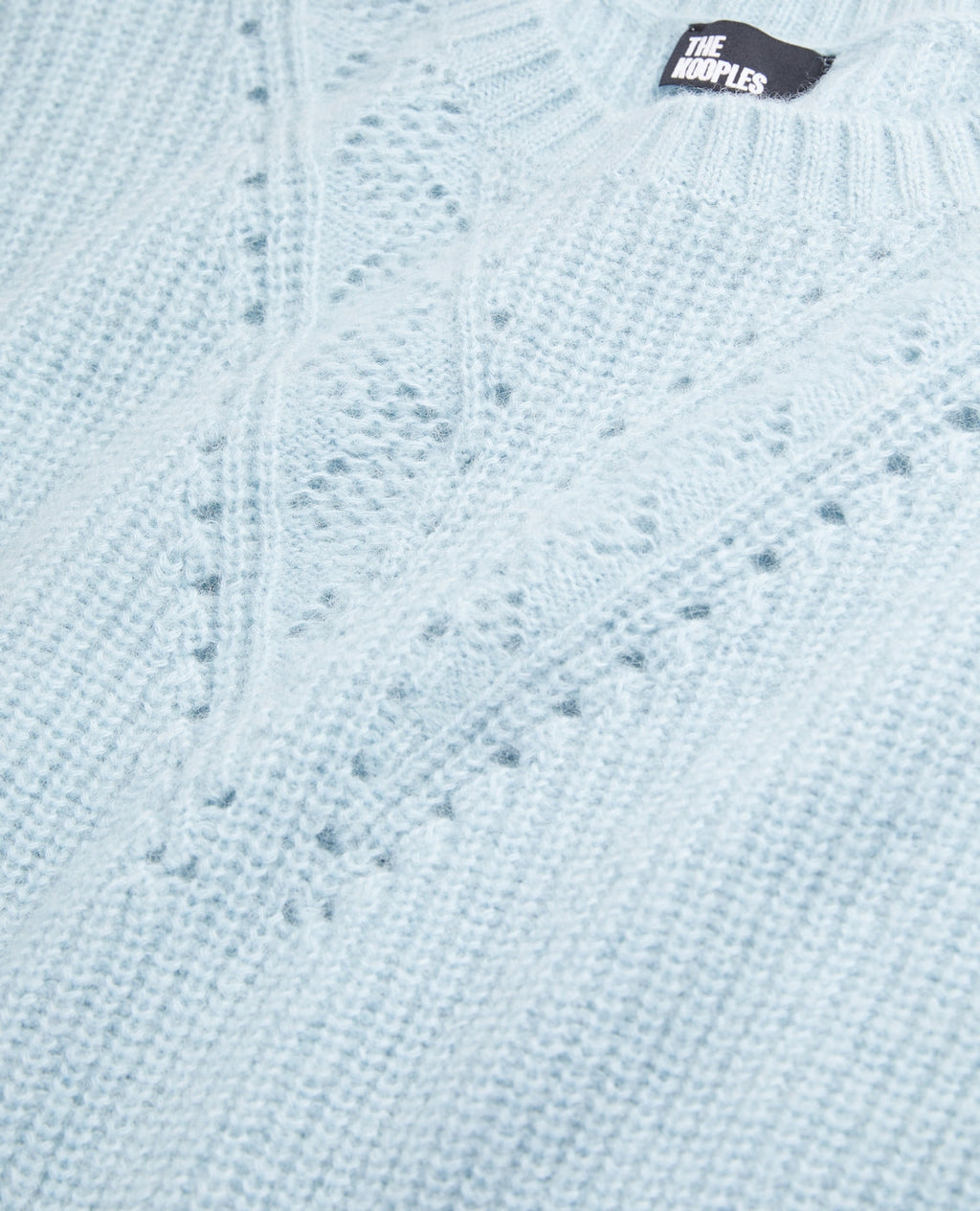 The Kooples - Pull En Laine Et Alpaga - Bleu - Femme