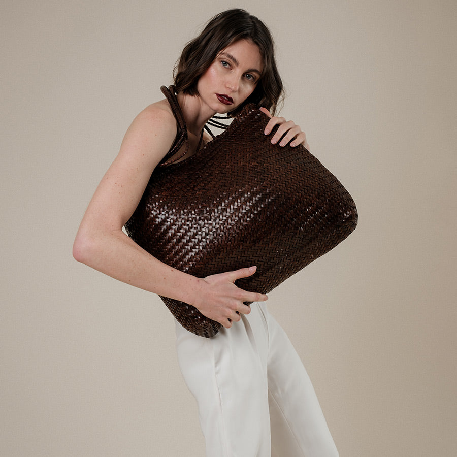 Sac Panier Frida XXL - Chocolat